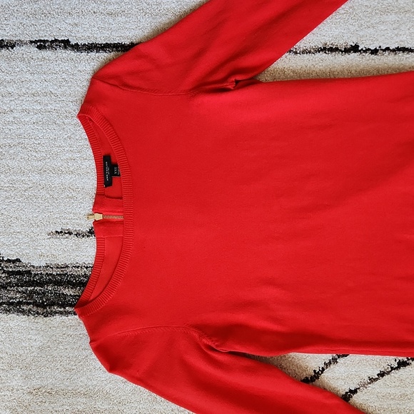 Ann Taylor Orange Sweater - Picture 2 of 7